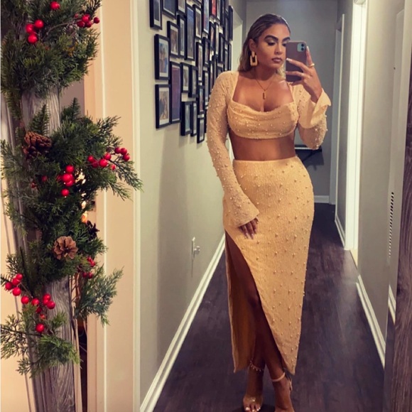 Oh Polly cream pearl 2 piece set. - Picture 7 of 7